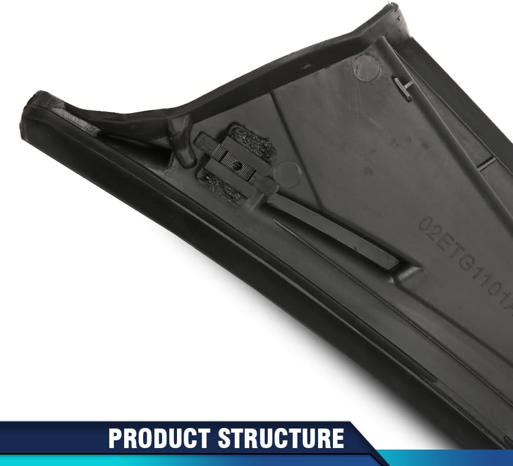 PIT66 Windshield Wiper Grille Lower Motor Cowl Cover Compatible with BMW 323Ci 1998-2000,Fit BMW 328i 1997-2000,Fit BMW 325Ci 330Ci M3 2001-2006,Fit BMW 325i 325xi 330i 2001-2005