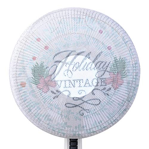 FOMIYES 4 STKS 45 cm Cartoon Plant Patroon Fan Net Grip- Proof Ventilatorkap Veiligheidsnet Ronde Ventilator Mesh Fan Cover voor Thuis Dagelijks Gebruik Decoratie Fan - Image 8