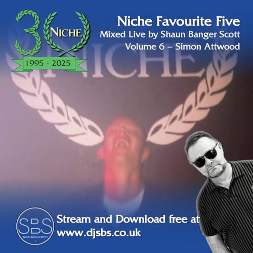 『Episode 108: SBS Niche Favourite Five Vol 6 Simon Attwood』のカバーアート