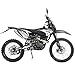 X-PRO Titan 250 DLX 250cc Dirt Bike with All Lights and 5-Speed Manual Transmission, Electric/Kick Start! Big 21