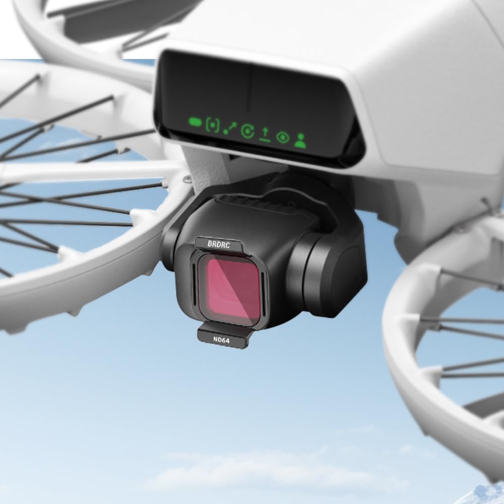 Zestaw filtrów do DJI FLIP, szkło optyczne chroniące przed promieniowaniem UV, CPL, polaryzacyjne soczewki ND, zestaw filtrów do obiektywów drona FLIP (UV+CPL+ND8+ND16+ND32+ND64)