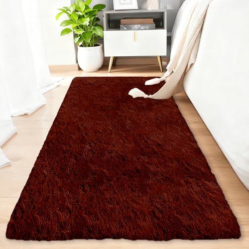 Tapis de salon moderne vin rouge pour une ambiance chaleureuse