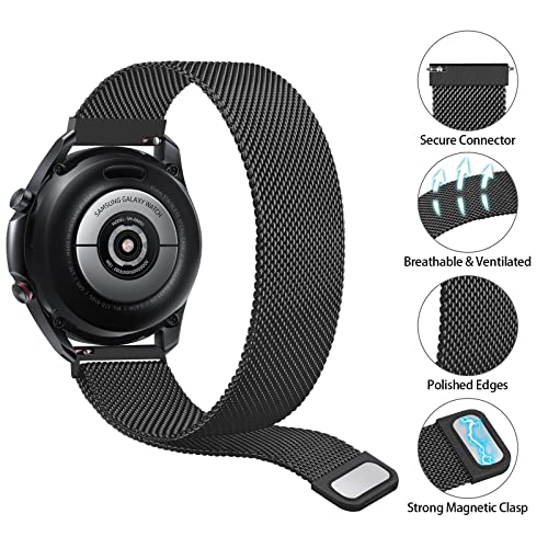 Correa metálica para Garmin Vivoactive 4 y Venu 2 miniatura 2