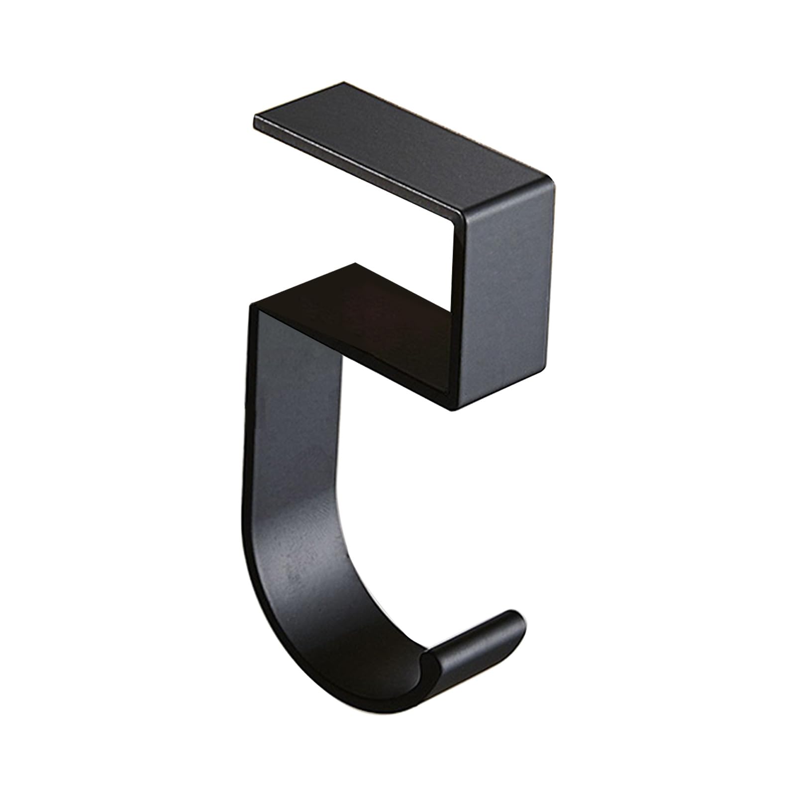 MEIBAOGE Desk Side Backpack Hook for Students Metal Schoolbag Hanger Aluminum Bag Hanger for School Under Desk Clamp Hook