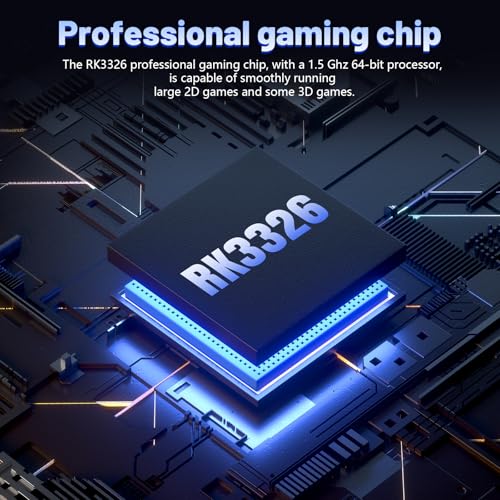 image for DVJQSN R36MAX Retro Handheld Game Console, 4.0 Inch 720x720 IPS Screen