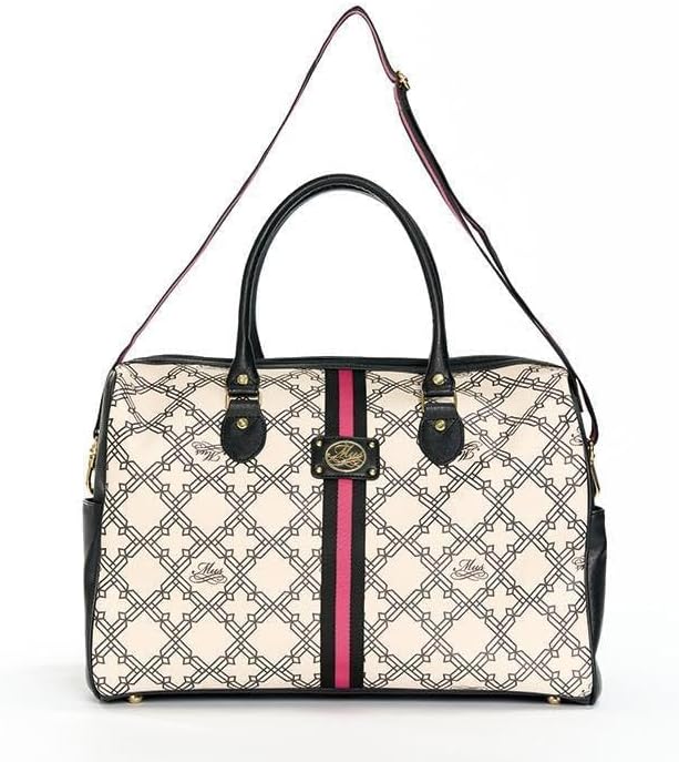 MUスポーツ モノグラムプリント ボストンバッグ 703H6202