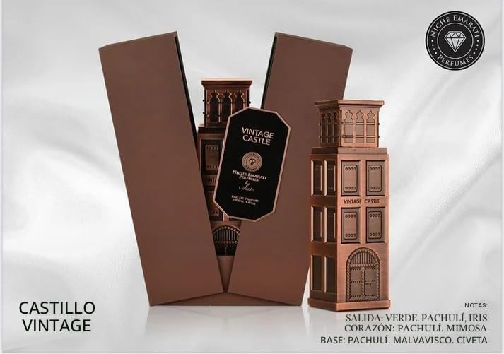 Niche Emarati Parfum Vintage Castle perfume de hombre y mujer original de 100 ml 3