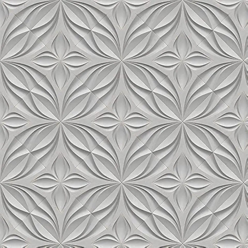 Papel de Parede Adesivo Autocolante Decoração Para Quarto Sala Estilo 3D Geometrico 2.50 Metros