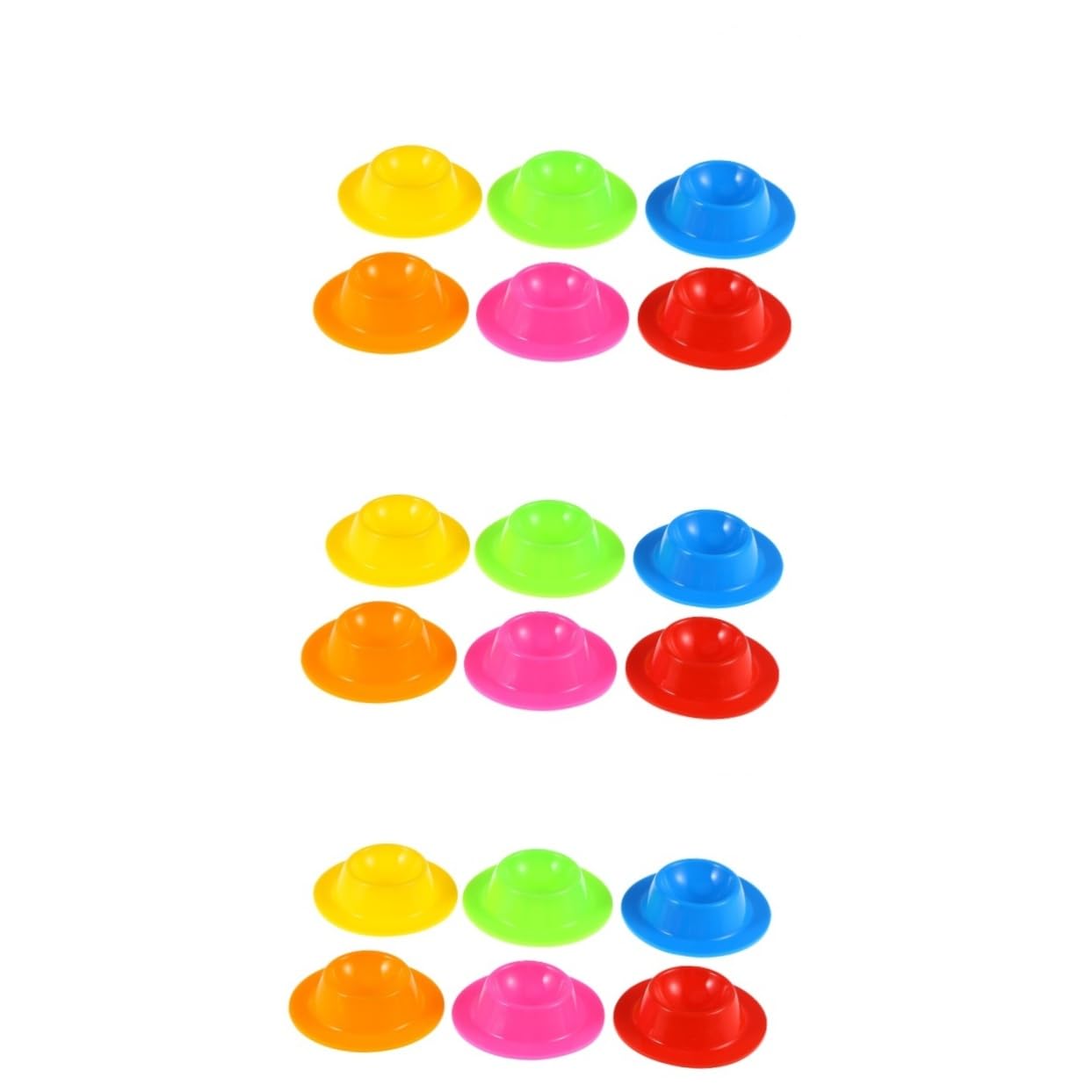 Amosfun 18 Pcs Porte-Oeufs Ustensiles De Cuisine pour Pocheuses à Œufs Cuiseur à Oeufs Pochés Mini Coquetiers Porte-coquetier Coquetier Oeuf Stand D'oeufs Coquetier en Silicone