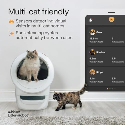 Image of Litter-Robot 4 Supply Bundle by Whisker, White - Automatic, Self-Cleaning Cat Litter Box, WiFi Enabled, Includes Litter-Robot 4, 3 OdorTrap Refills, 10 Liners, 30 Cleaner Wipes, & 2 Carbon Filters | Automatic, Self-Cleaning Cat Litter Box, WiFi Enabled, Includes 3 OdorTrap Refills, 10 Liners, 30 Wipes, & 2 Carbon Filters