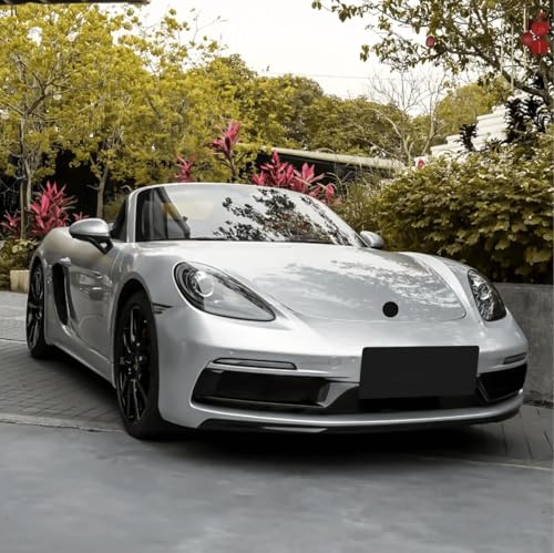Image of HOME13 Silver Metallic Wrap Car & Bike DIY Wrap Sheet Roll Film Sticker Decal Rated for Automotive & Bike (12 x 160)