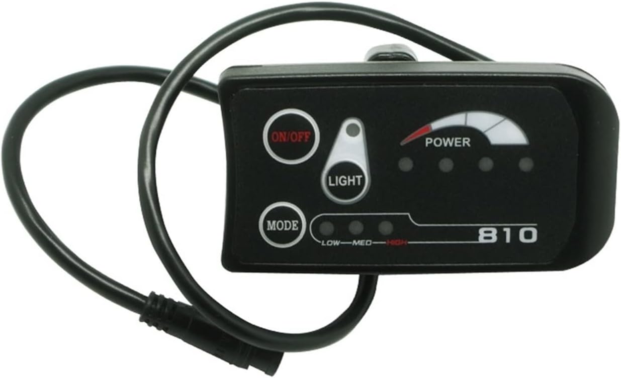 E Bike Accessories JS E Bike Display LED 810 36V 48V Intelligent Control Panel Display for Electric Bicycle Kit LED Display