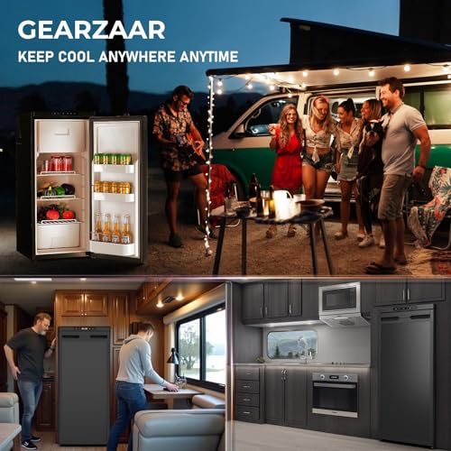 GEARFLOW D90 90L Camper Compressor Fridge Refrigerator Freezer, DC 12V /24V, Digital display,Camping Refrigerator App control for Truck Camper van RV Boat, -20℃ to 20℃ ，A+++ - E - Image 9
