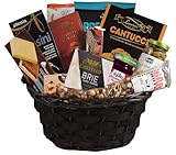 Gourmet Gift Basket Nuts, Cheese, Olives, Jam, Chocolates and more
