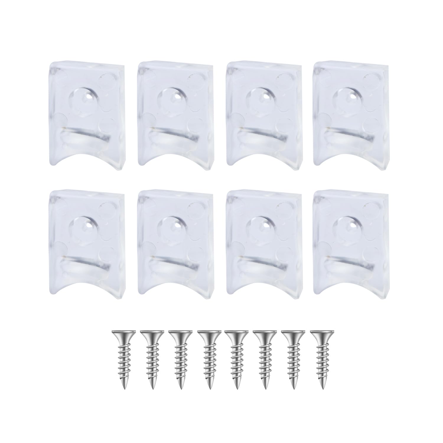 Paraurti Per Porta Doccia In Gomma - 8 Pezzi, Blocco Posizionamento Quadrato, Per Sicurezza E Stabilità - Foto 14