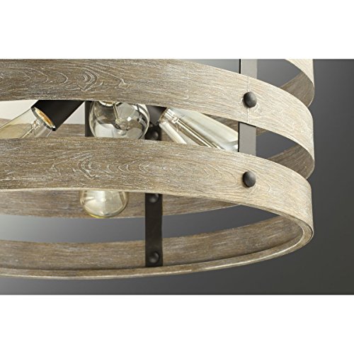 Image of Gulliver Collection 4-Light Coastal Pendant Light Graphite
