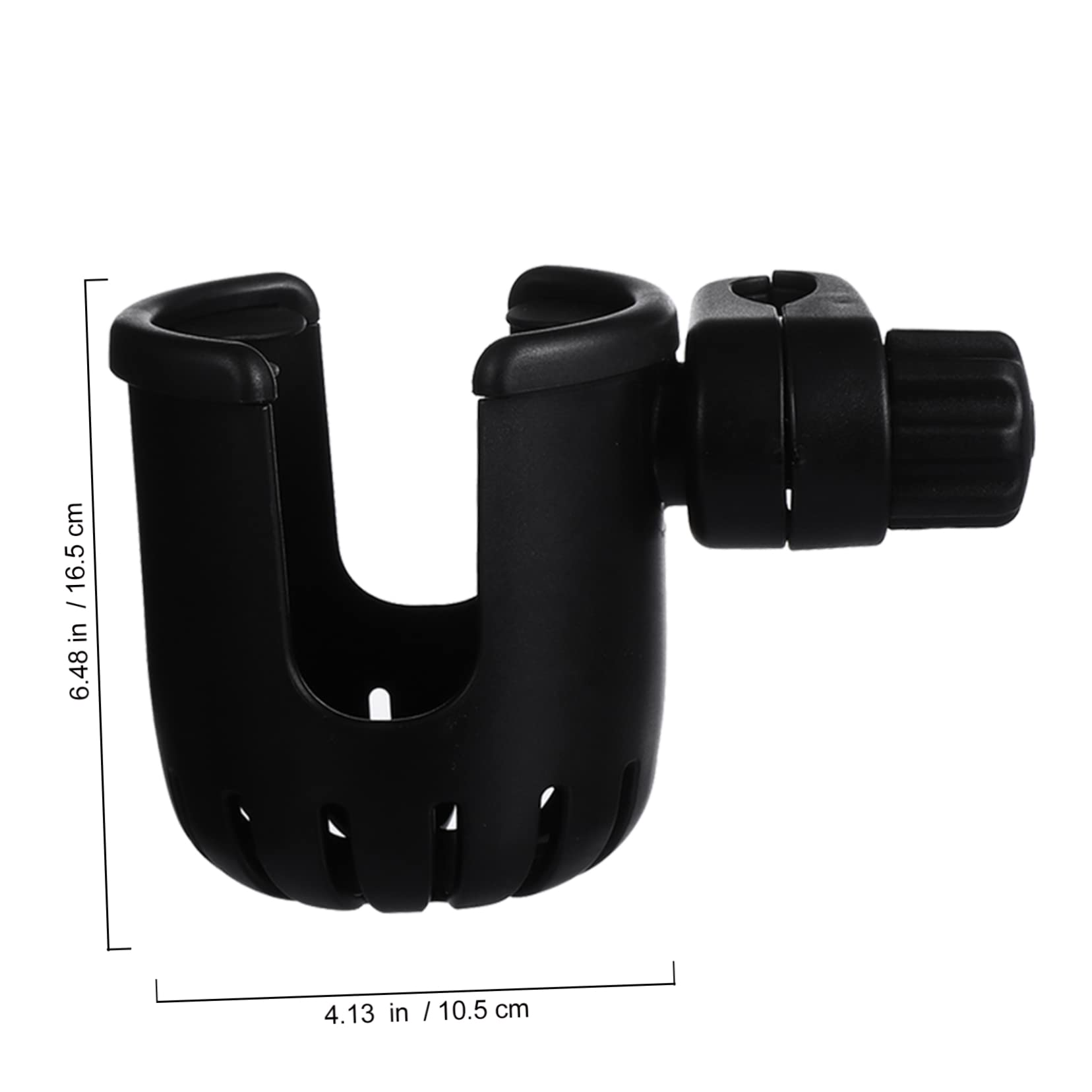 BESTonZON 2pièces Porte-Bouteille pour Poussette Et Vélo Support Ajustable pour Gobelet Accessoire Pratique pour Boissons Compatible avec Fauteuils Et Scooters