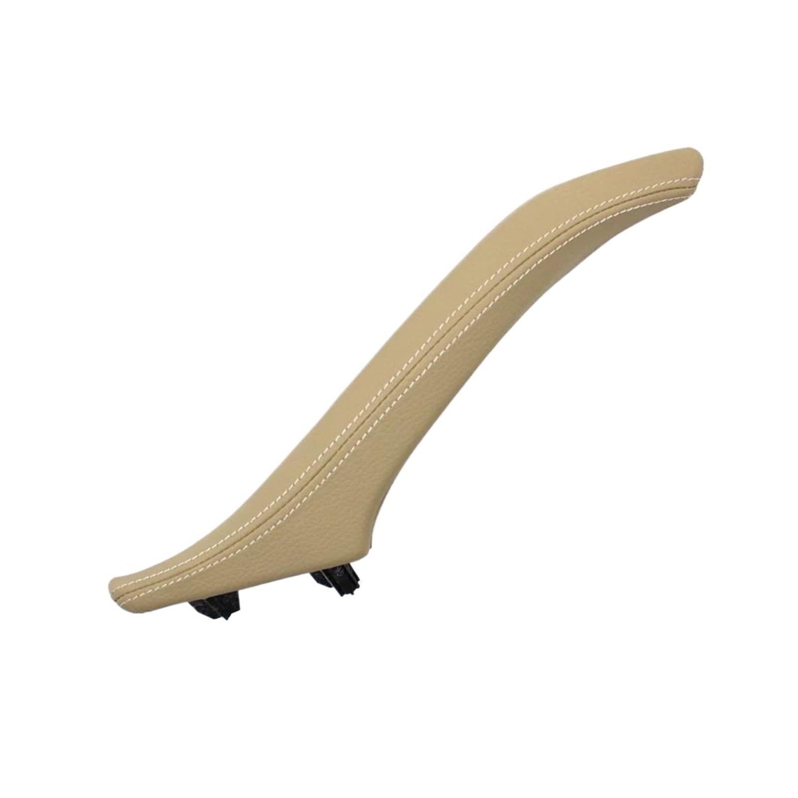 ELEKMPMGTD 51417225852 Passenger Interior Door Leather Pull Handle for 5 Series F10 F11 F18 520i 523i 525i Interior Door Handle(Left Beige)