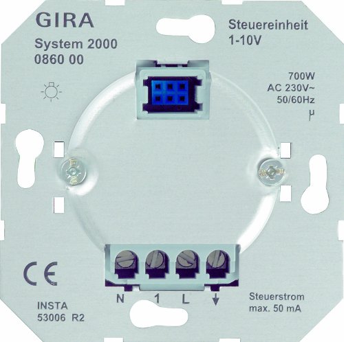 Preisvergleich Produktbild Gira 086000 Steuereinheit 1-10V Einsatz System 2000