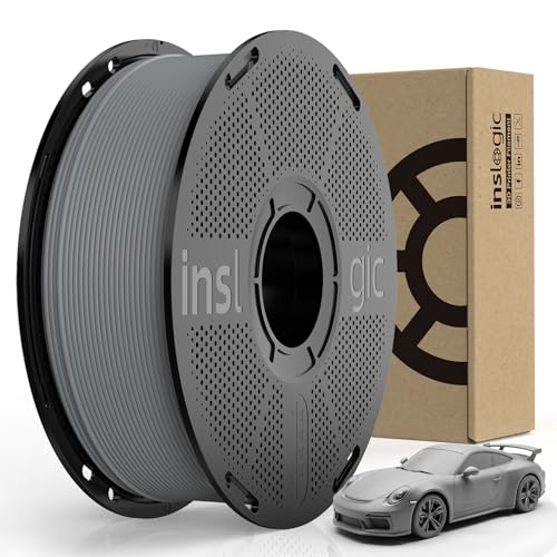 Inslogic Matte PLA Filament 1.75mm 3D Printer Filament, Fine Matte Texture &...