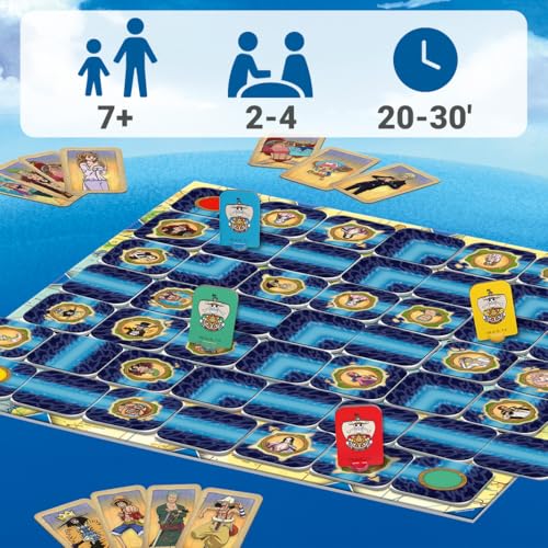 One Piece Labyrinth juego de mesa estratégico para familia miniatura 2
