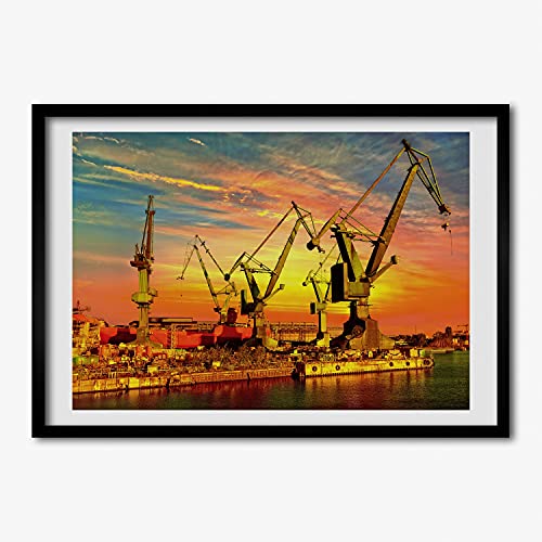 Cadre photo 70x50 cm rigide Tulup pour habiller un mur vide sans effort