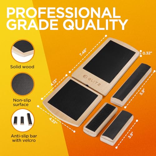 Ankle Balance Board Foot Strengthener Trainer for Sprained Ankle, Stability Exercises, Physical Therapy, Plantar Fasciitis Relief, Posture Correction, Balance Training, Anti Slip Wobble Board