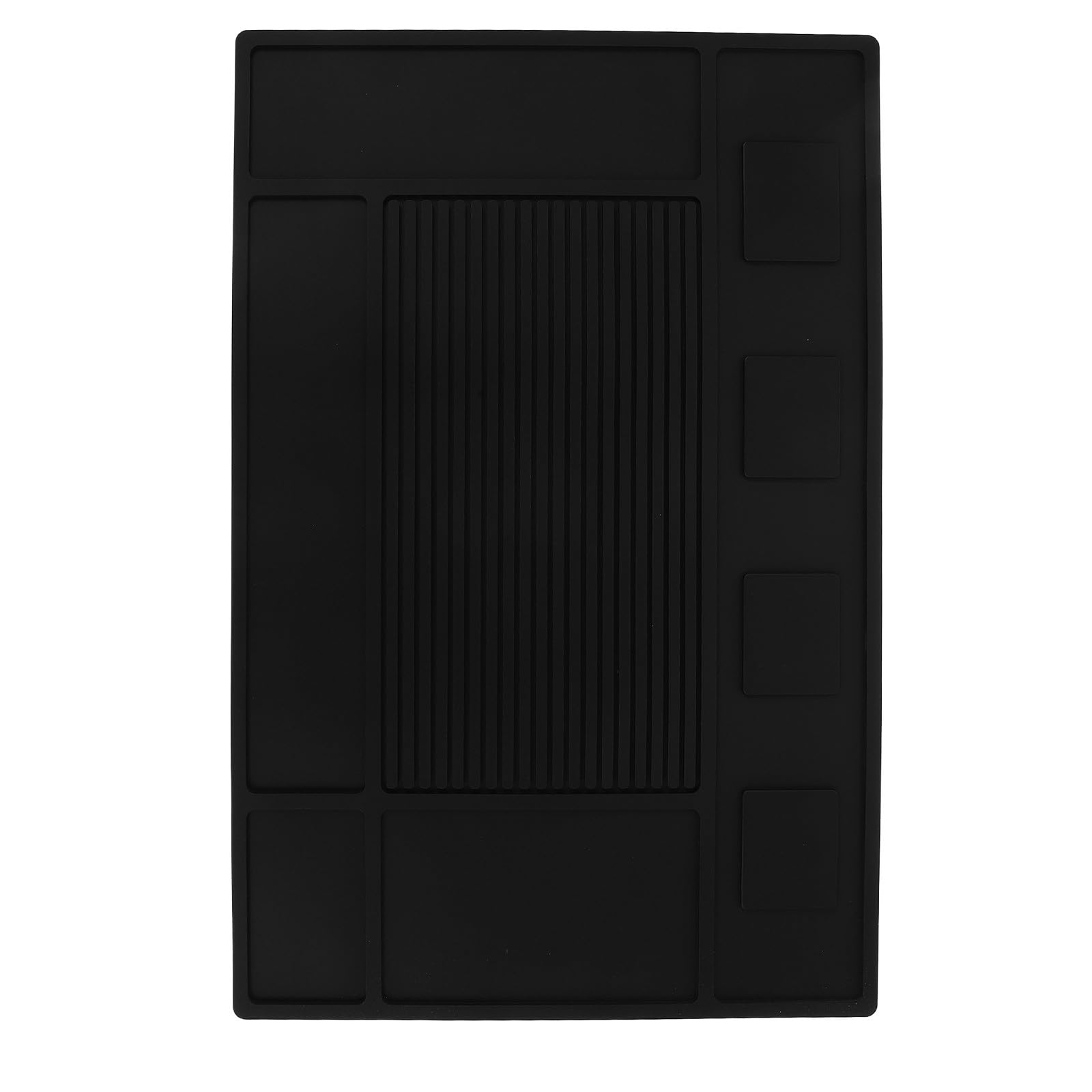Alfombrilla Magnética para Herramientas de Aseo PVC 45x30 CM Negra