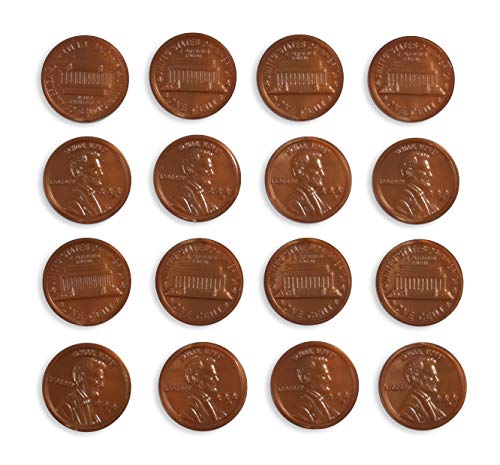 Learning Advantage Play Pennies - Set Of 100 Plastic Coins - Designed And Sized Like Real Us Currency - Teach Money Math With This Pretend Play Resource #TOP1