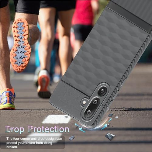 Image of amazon basics TPU Soft Back Cover for Samsung Galaxy M36 5G | Full Camera Protection | Flexible Shockproof Back Case for Samsung Galaxy M36 5G (Gray)