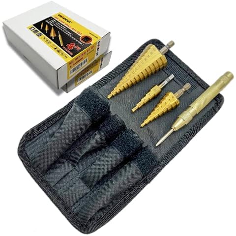 Step Drill Bit HSS Titanium Step Drill Bit Cover