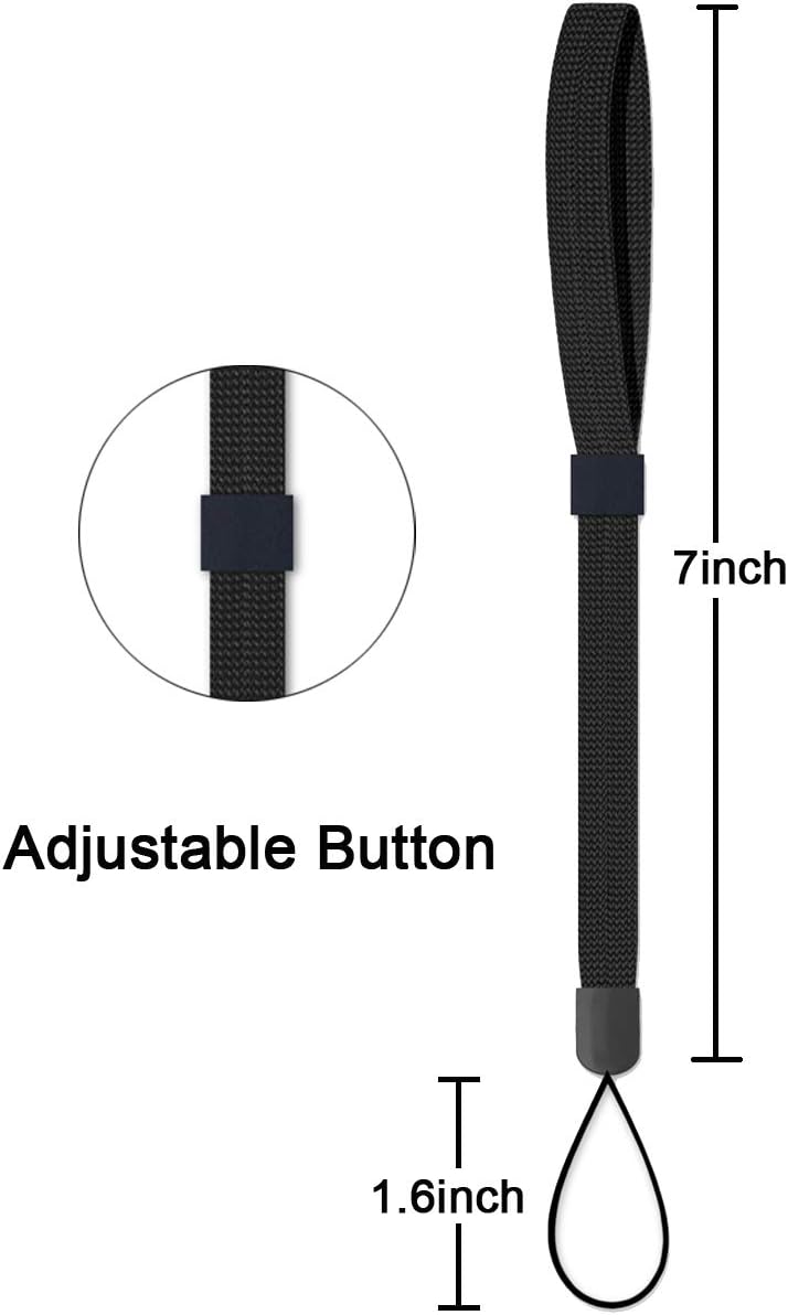 AMUU Wrist Lanyard Strap String 6 Pack 6 Colours Flashlight Lanyards,for USB Keys Cameras Keychain Cellphone Water Bottle Badge Holders - Image 3