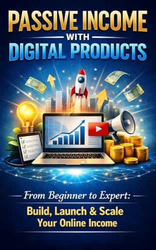 Passive Income with Digital Products : From Beginner to Expert: Build, Launch & Scale Your Online Income