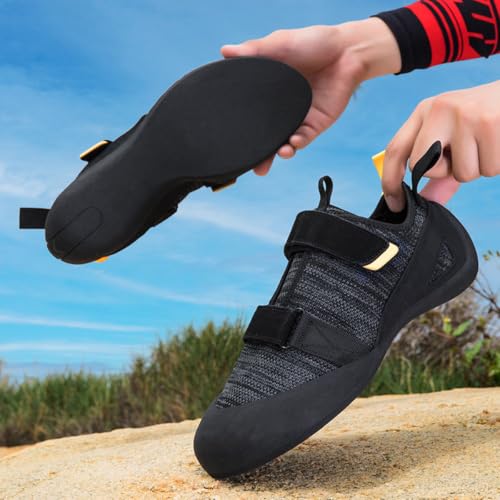 Zapatillas de escalada profesionales para principiantes en bloque y gimnasio 2