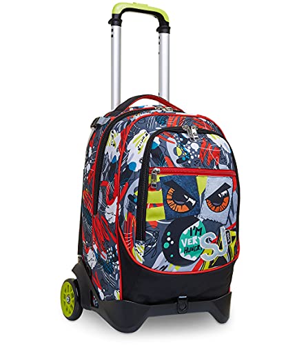 Trolley SJ Gang soulage le dos des enfants avec ses 2 roues