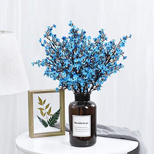 Baby Breath Gypsophila Artificial Flowers, Babies Breath Flowers Bush Artificial Gypsophila Silk Silica Real Touch Blooms For Wedding Bridal Party Home Floral Arrangement Decor, 4 Bundles, 19.7'' #TOP7