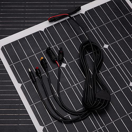 Panel solar flexible 100W Technaxx TX-208 monocristalino para caravanas 6