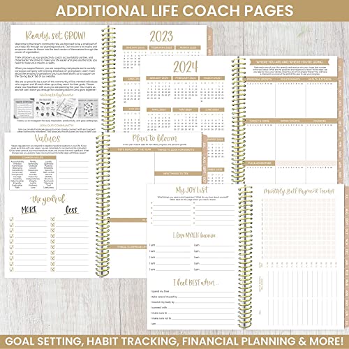 Bloom Daily Planners 2023-2024 Pocket Planner - 4” X 6” - (July 2023 - July 2024) - Mini Weekly/Monthly Agenda Organizer & Calendar Book - Celestial #TOP4