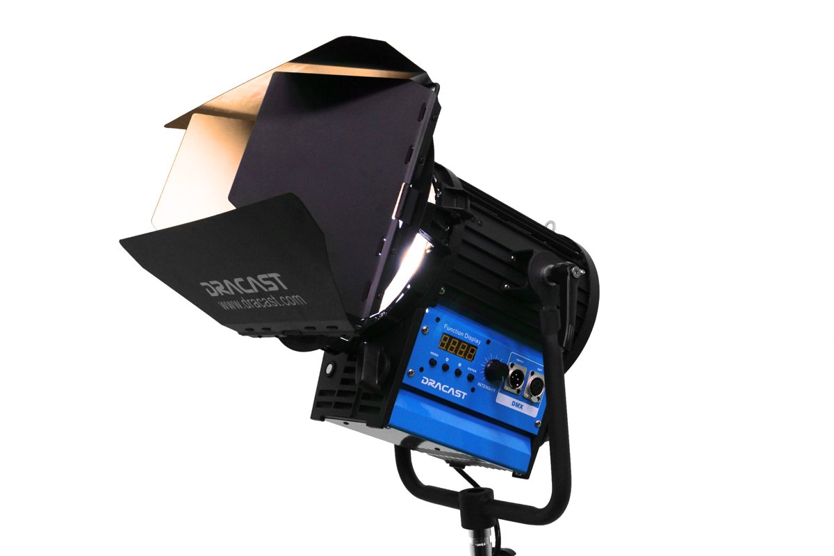 Amazon | Dracast DRPL-FL-1000B スタジオバイカラー LED1000 フレネル