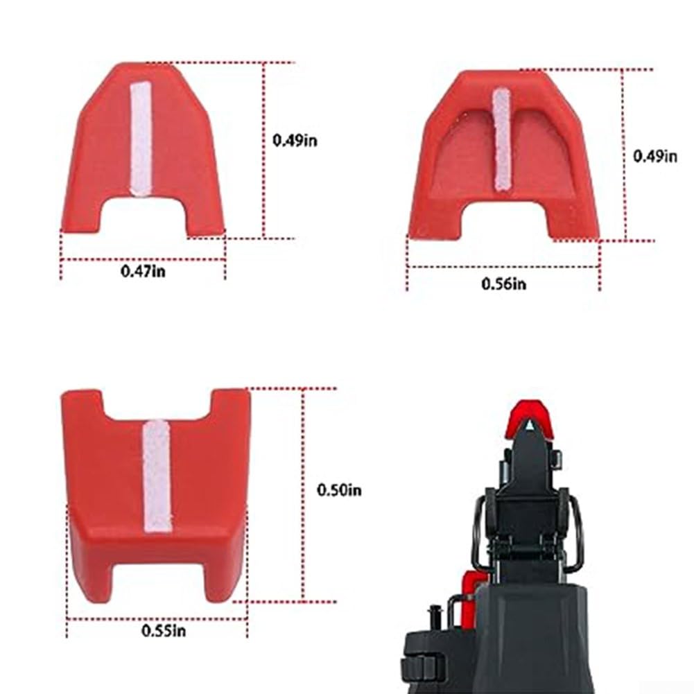 Eawfgtuw No-mar Pad Kit, Nasenkissen No Mar Tip Ersatz 42-38-0017 (2746-00) Nagler, No-Mar Pad Kit für Akku-Nagler