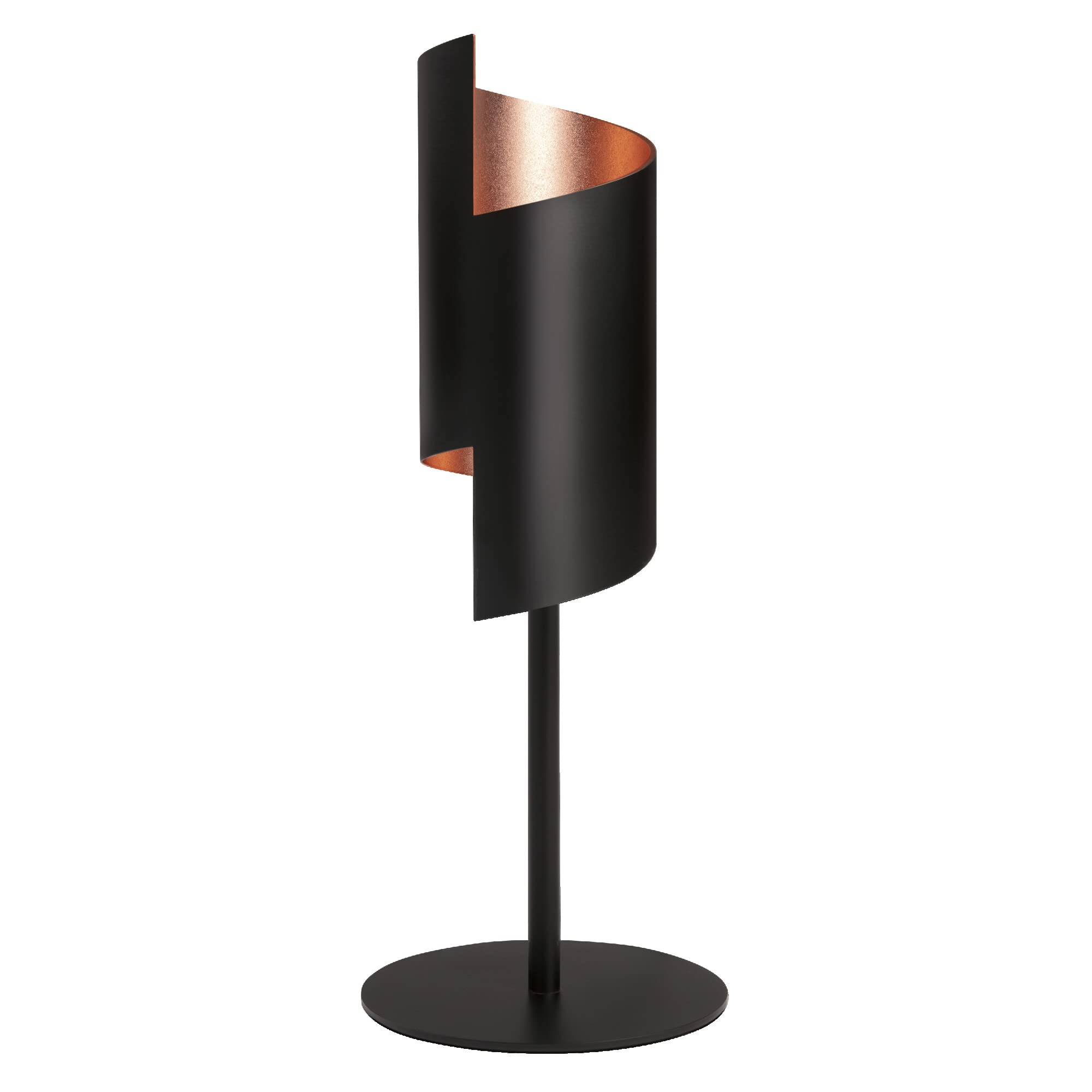 LEDVANCE SMART+ DECOR Twist lampada da tavolo WiFi, nera, 12W, 840lm, luce bianca regolabile 3000-6500K, DIM, luce verso l'alto e il basso, controllabile tramite app, compatibile con Amazon, Google