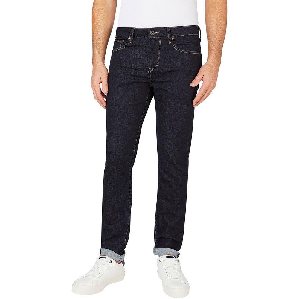 Pepe Jeans Men's Slim Jeans Blue (Denim-BC0) 33W/34L