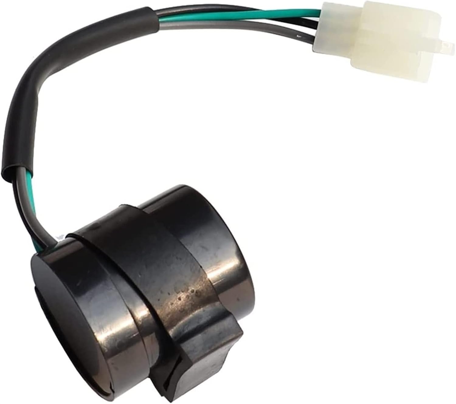 Relay Black 3 Pins Round Turn Signal Flasher Blinker for GY6 50-250cc Motorcycles Scooters Moped ATV
