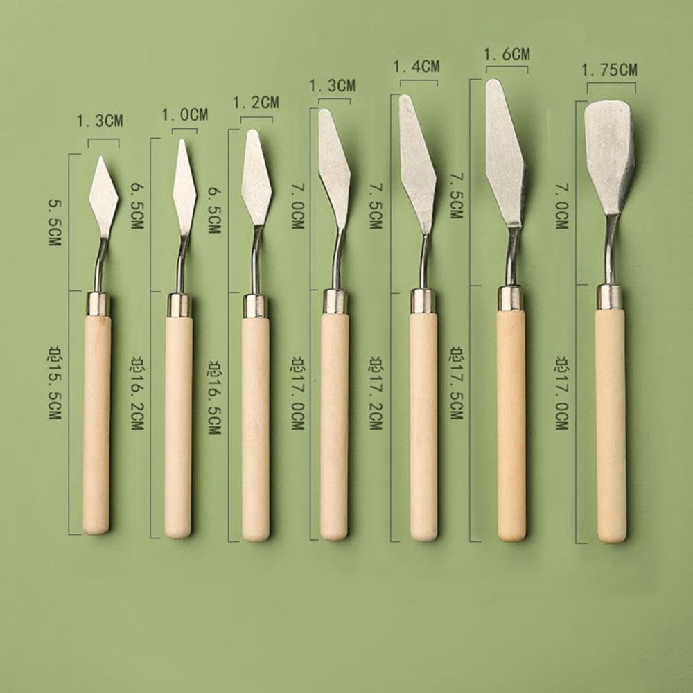 Leadigol Cream Spatula Pastry Chocolate Cake Decorating Tool Icing Stainless Steel Wooden Handle Smoothing Palette Shovel