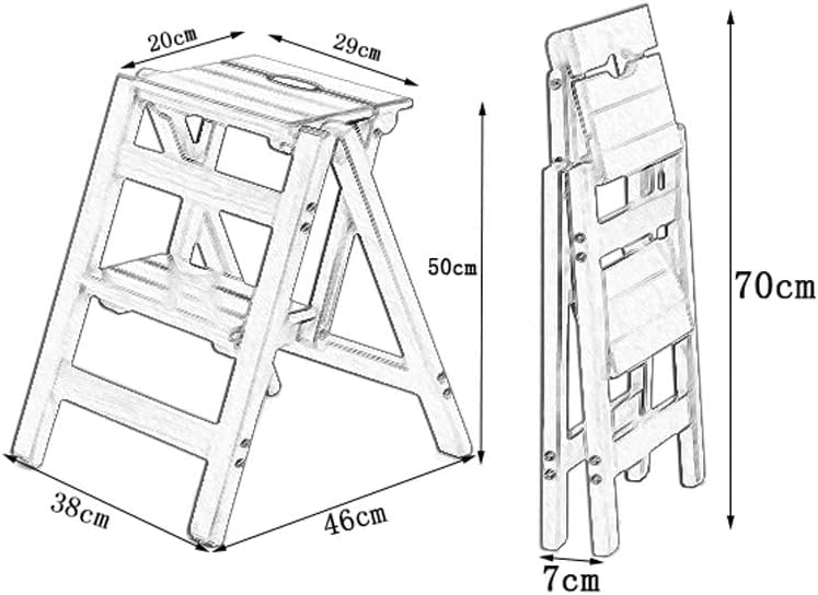 Escabeau pliable OKUOKA pour attraper les objets en hauteur sans risque - 2