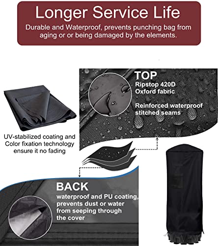 image for GS Alderaul Standing Punching Bag Cover Outdoor Waterproof, Adjustable