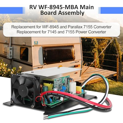 Image of WF-8945-AD-MBA RV Converter 45 Amp DC Main Board Assembly Replacement Unit for WF-8900-AD Series Power Converter with 105 /130V 770W RV WF-8945-MBA Power Converter