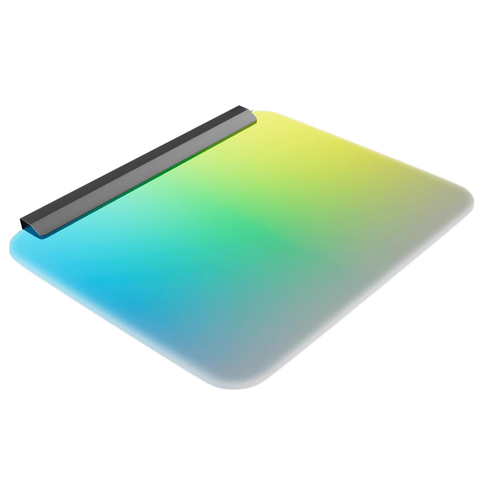 Tappetino per Mouse da Gaming Retroilluminato RGB, Tappetino per Mouse con Luce a LED, Retroilluminazione RGB con Sincronizzazione dei Colori del Monitor, Dimensioni Grandi 36,5x31,8 Cm