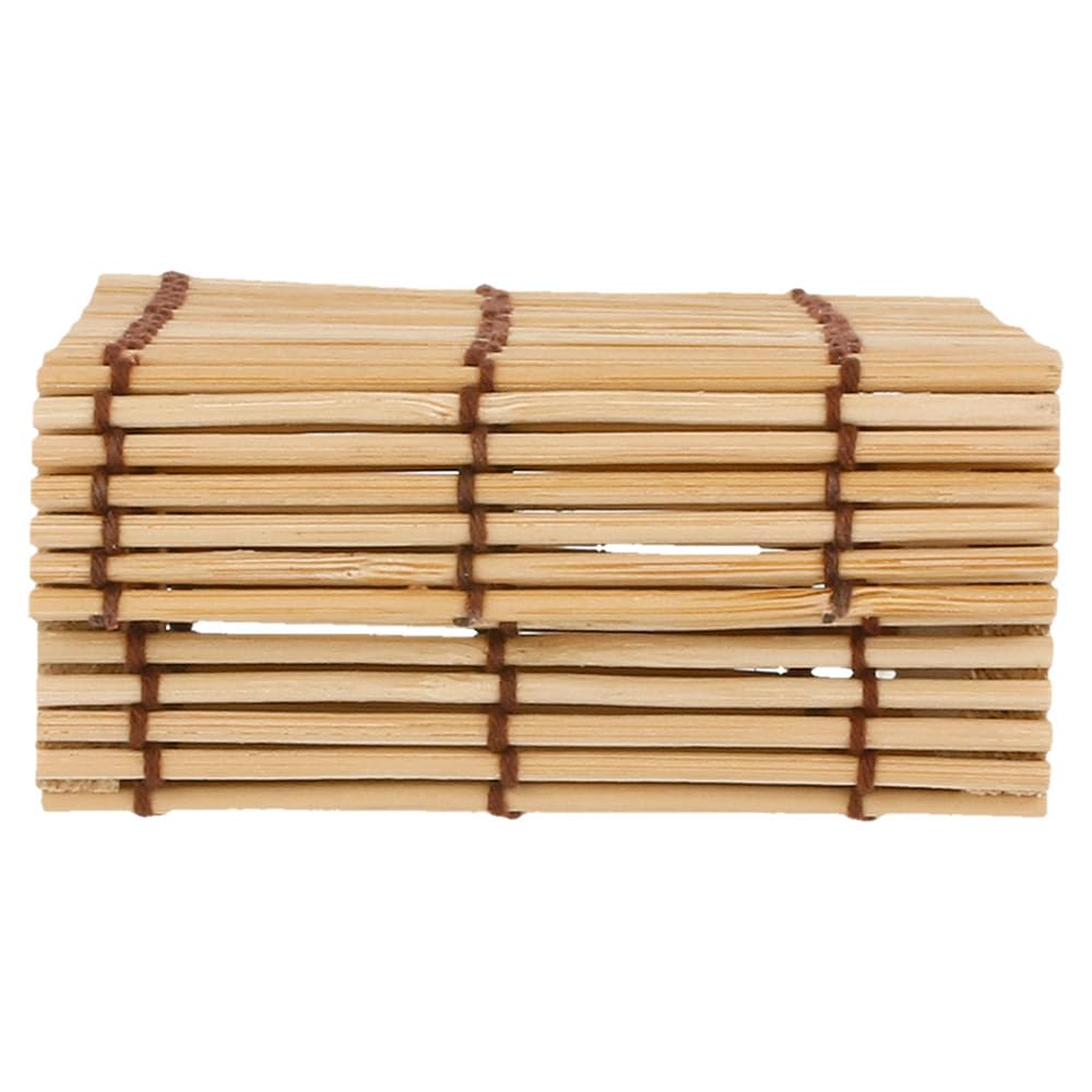 Scatolina 8,5X8,5X4 Cm Naturale Bamboo - 50 Unità