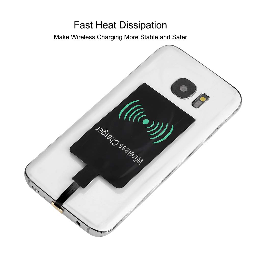 Ricevitore Wireless Qi 1000mAh Modulo Ricarica Wireless Qi - Adattatore Da Micro USB O Type C, 1000mAh, Per Dispositivi Compatibili Ricevitore Qi Per Tipo C - Foto 3